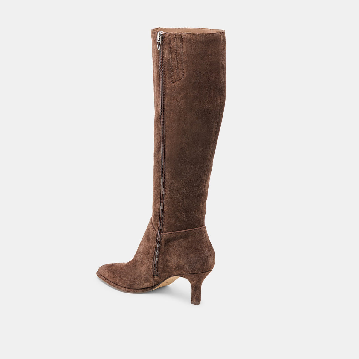 Aldy Dk Brown Suede Boots | Dolce Vita