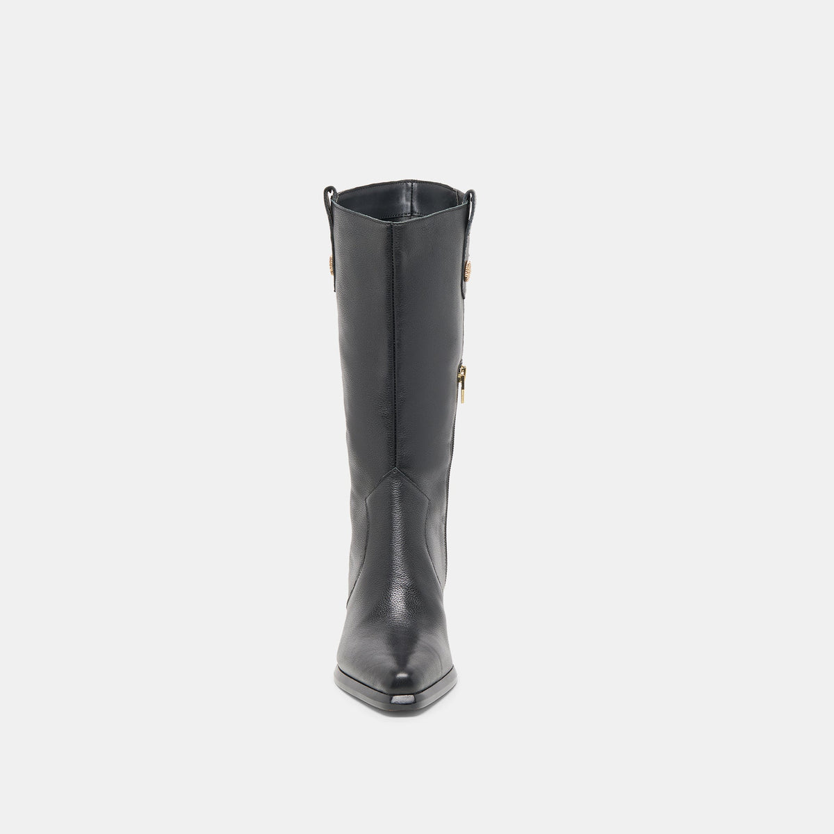 Vern Black Leather Boots | Dolce Vita