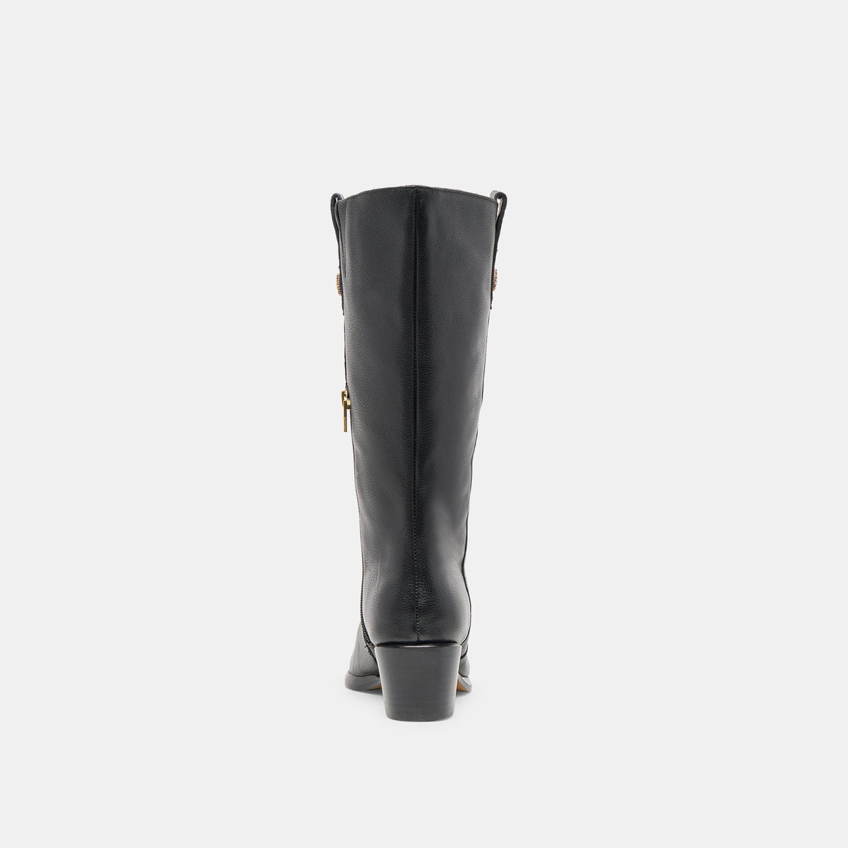 Vern Black Leather Boots | Dolce Vita