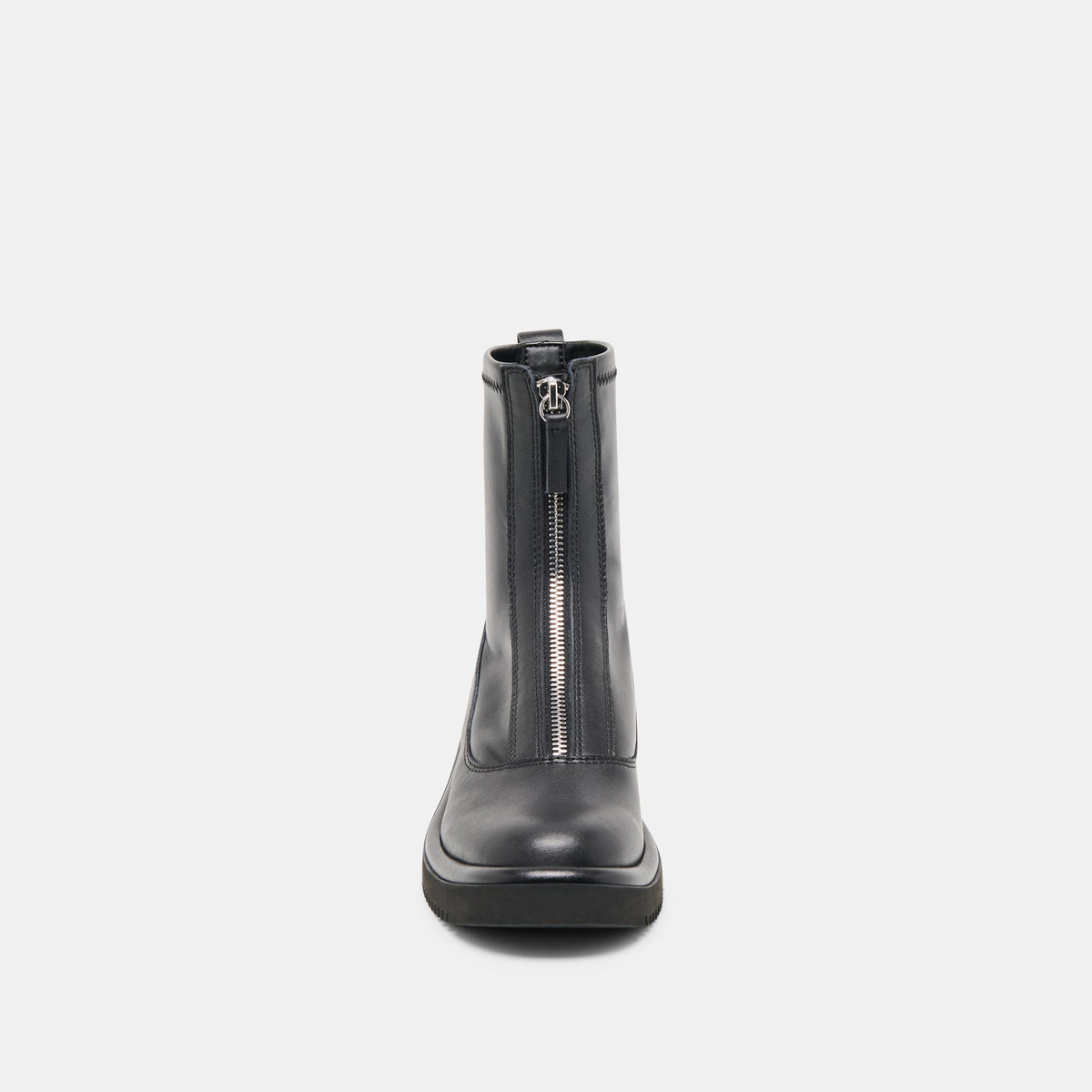 Shante Black Leather Boots | Dolce Vita