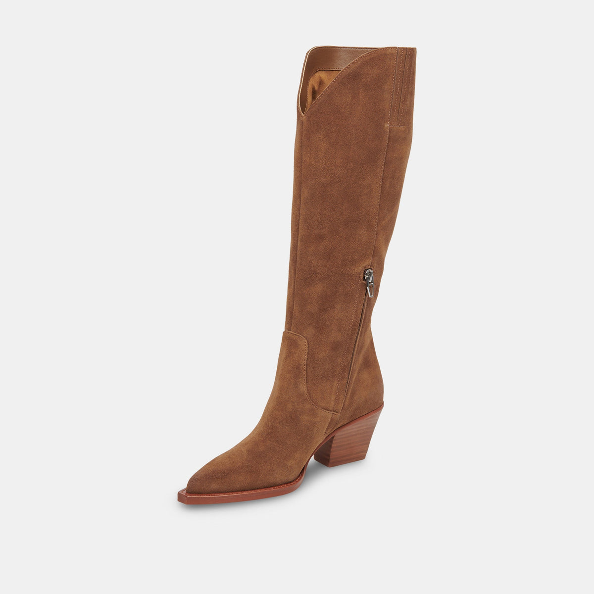 Raj Boots in Brown Suede | Women's Brown Suede Knee-High Boots
 – Dolce Vita | Dolce Vita