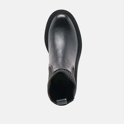 Hilora H2O Waterproof Black Leather Boots | Dolce Vita