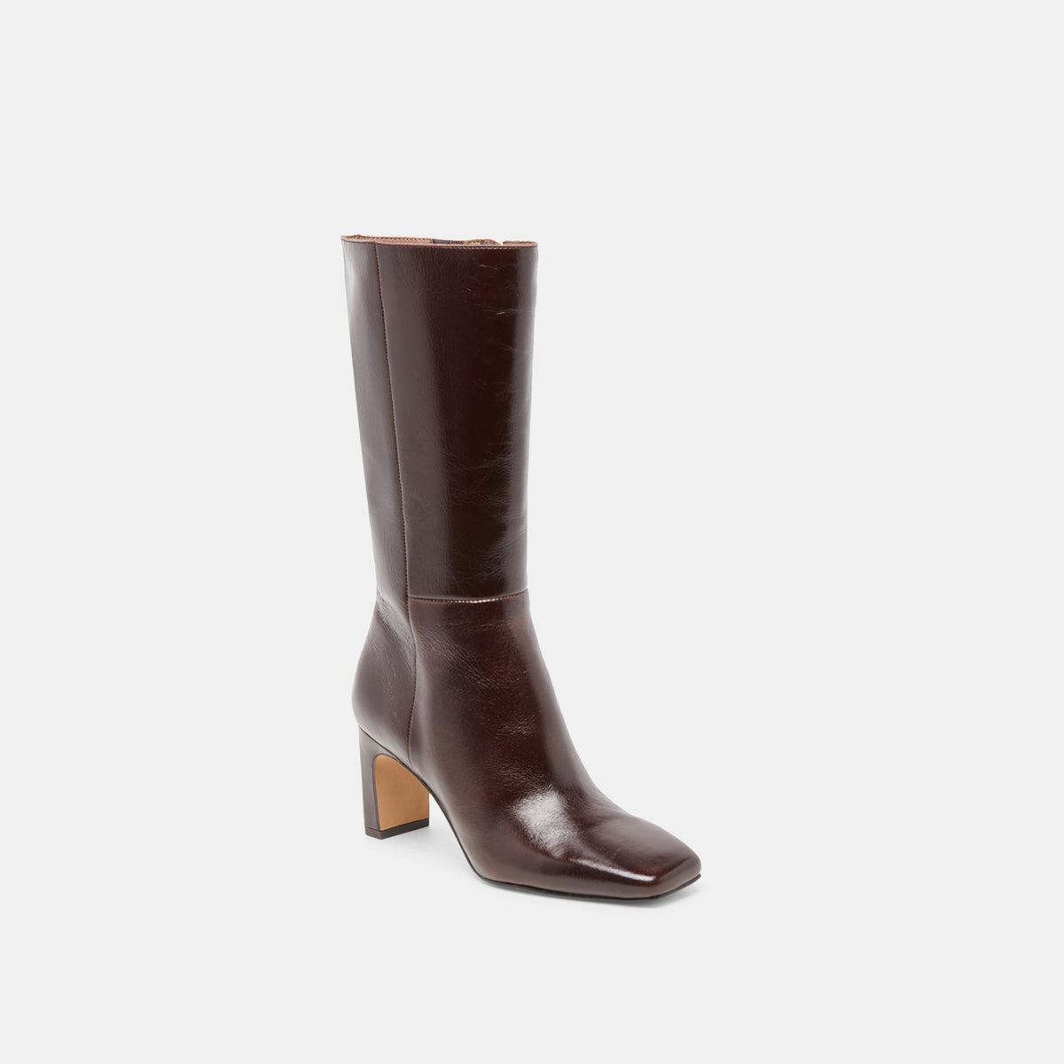 Riggs Chocolate Leather Boots | Dolce Vita