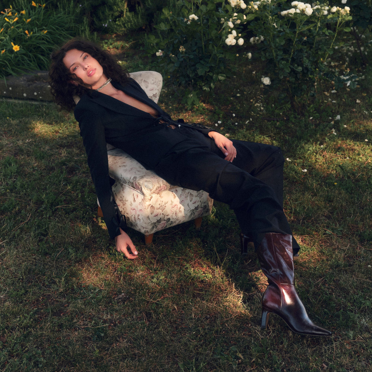 Riggs Chocolate Leather Boots | Dolce Vita