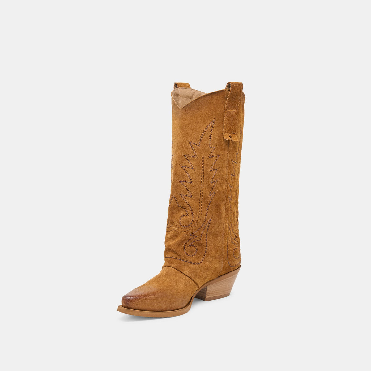 Sammy Chestnut Suede Boots | Dolce Vita