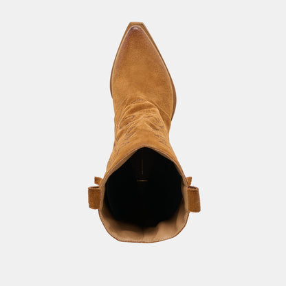 Sammy Chestnut Suede Boots | Dolce Vita