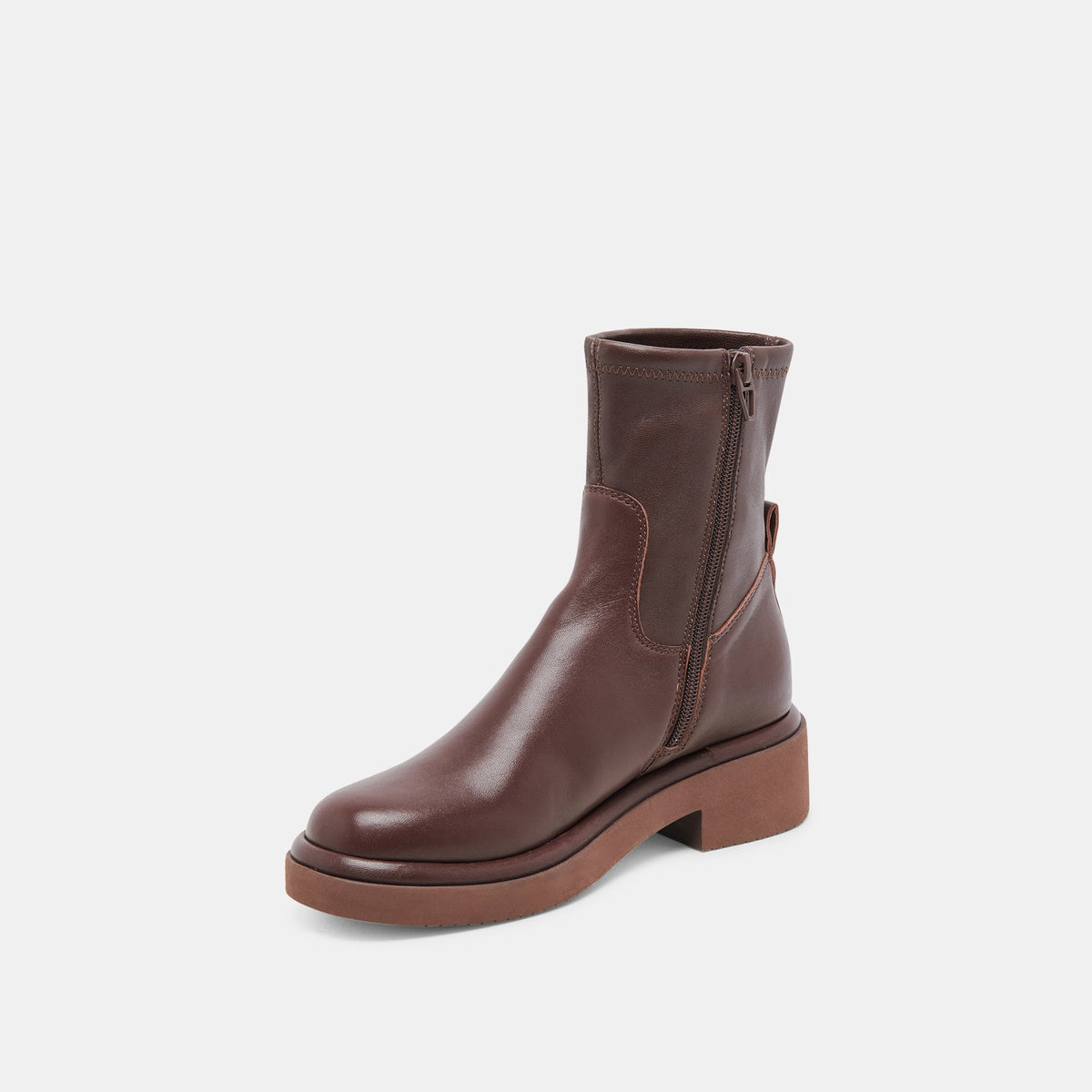 Simaya H2O Waterproof Mahogany Leather Boots | Dolce Vita
