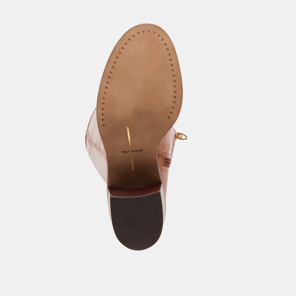 Lucyle Tan Leather Boots | Dolce Vita