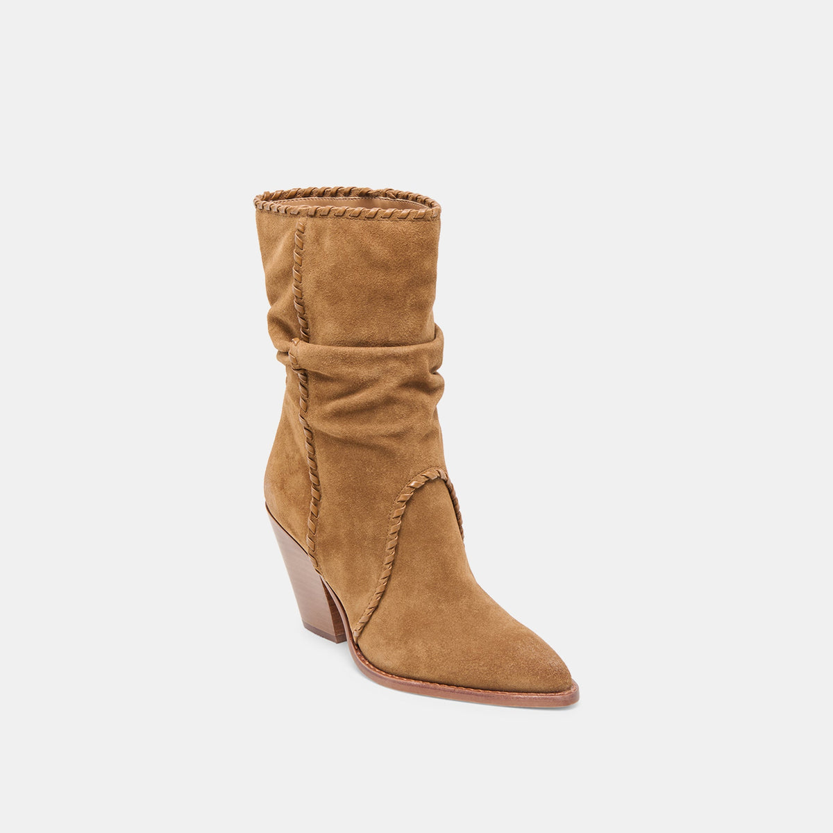Julith Lt Brown Suede Boots | Dolce Vita