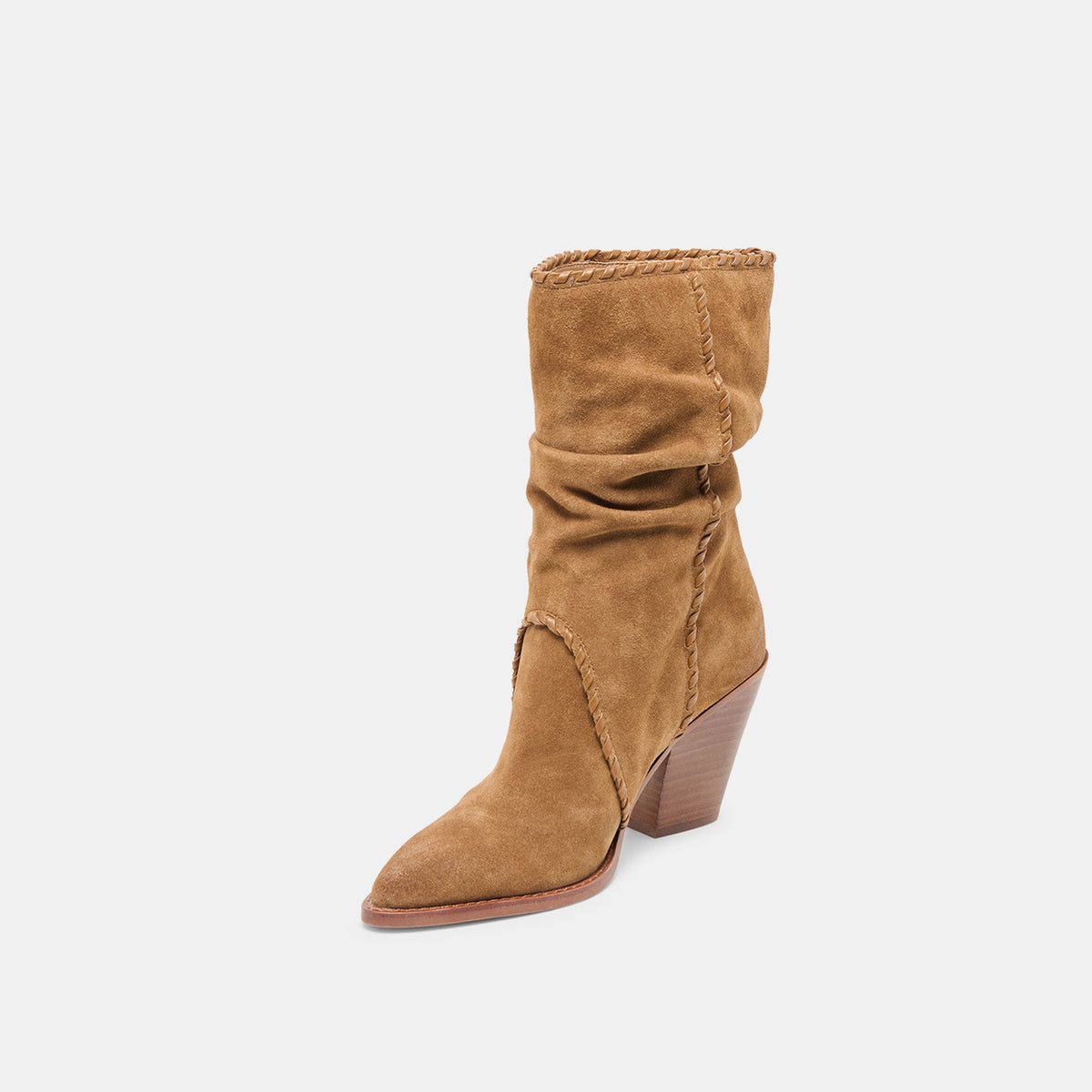 Julith Lt Brown Suede Boots | Dolce Vita