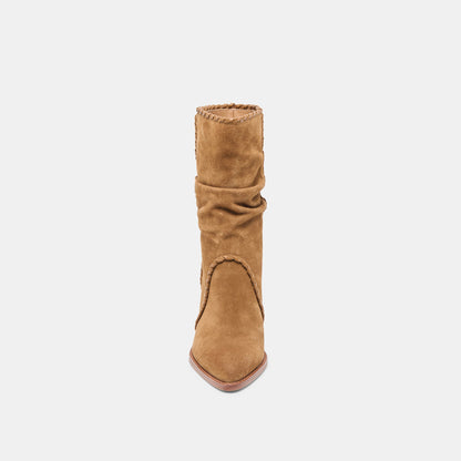 Julith Lt Brown Suede Boots | Dolce Vita