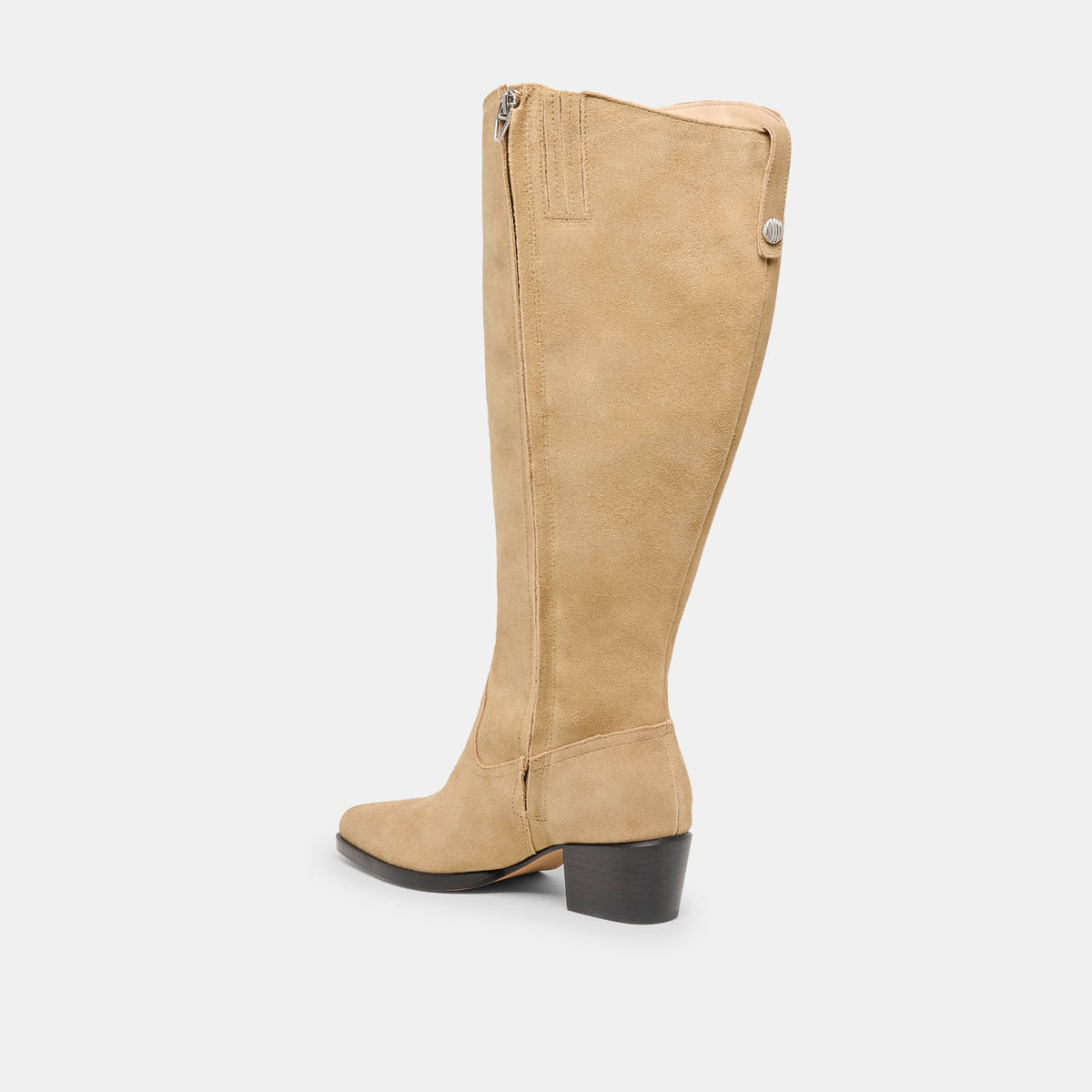Virona H2O Waterproof Dk Taupe Suede Extra Wide Calf Boots | Dolce Vita