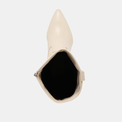 Alisa Creme Leather Boots | Dolce Vita