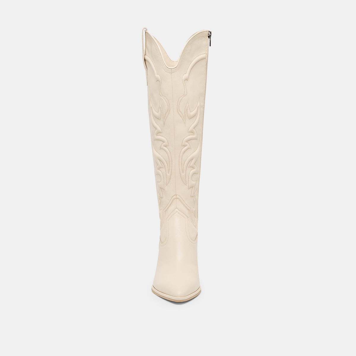 Alisa Creme Leather Boots | Dolce Vita