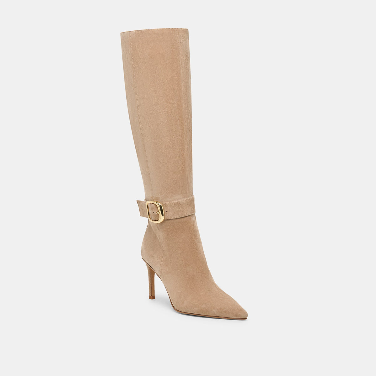 Kinzy Camel Suede Boots | Dolce Vita