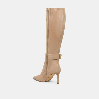 Kinzy Camel Suede Boots | Dolce Vita