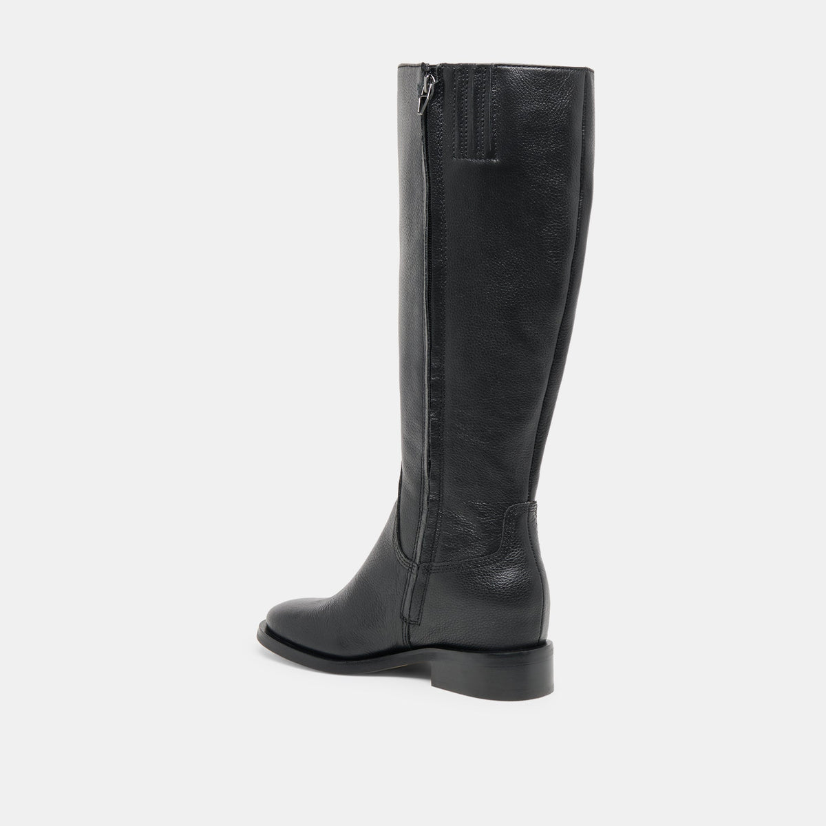 Kilian H2O Waterproof Black Leather Wide Calf Boots | Dolce Vita
