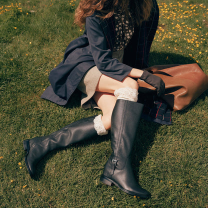 Kilian H2O Waterproof Black Leather Boots | Dolce Vita