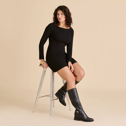 Kilian H2O Waterproof Black Leather Boots | Dolce Vita