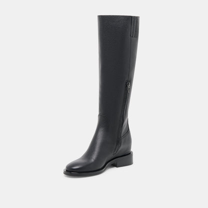 Kilian H2O Waterproof Black Leather Boots | Dolce Vita