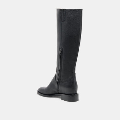 Kilian H2O Waterproof Black Leather Boots | Dolce Vita