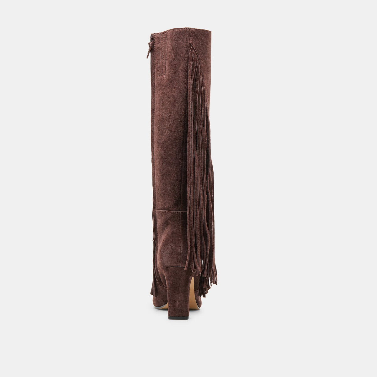 Giano Mahogany Suede Boots | Dolce Vita