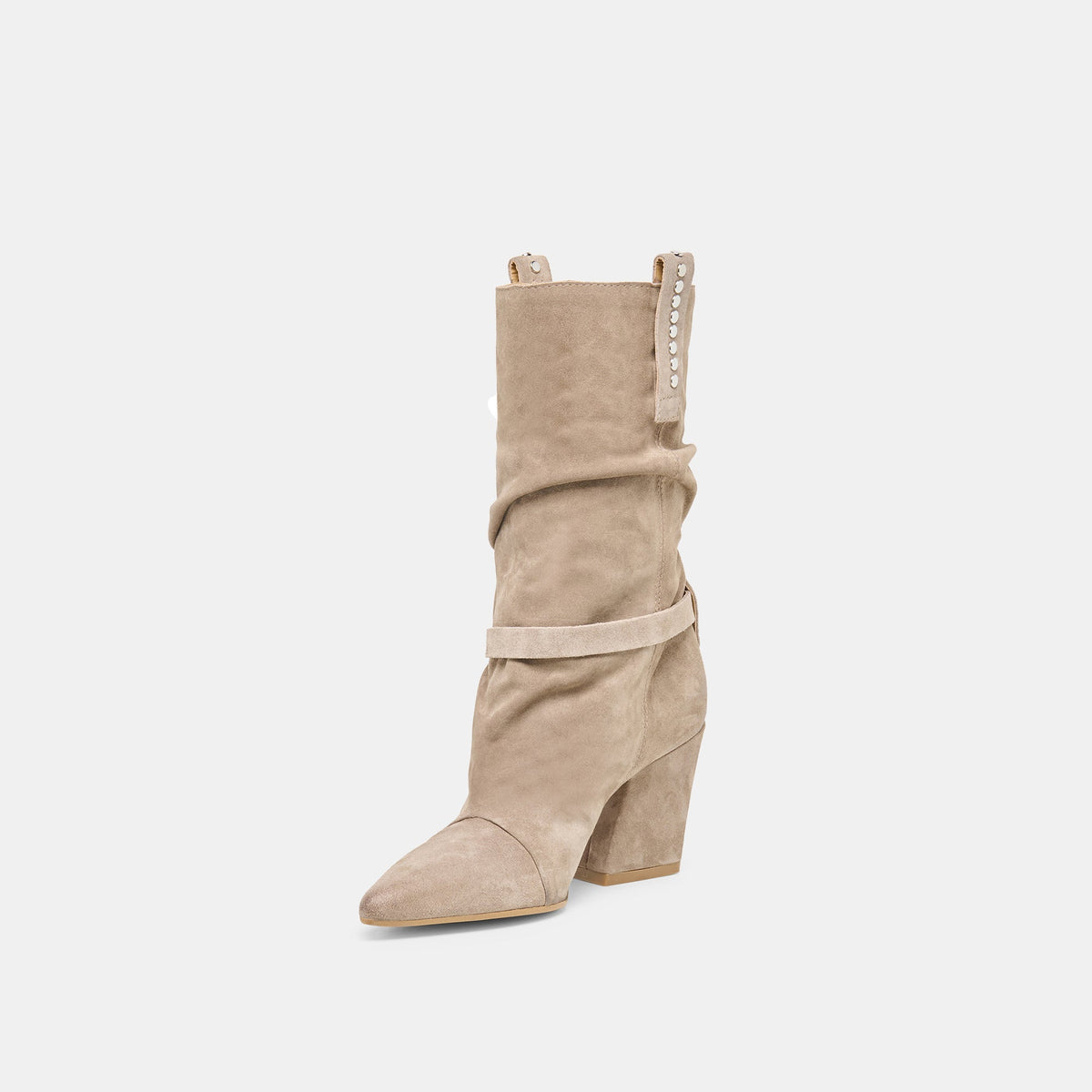 Morla Taupe Suede Boots | Dolce Vita
