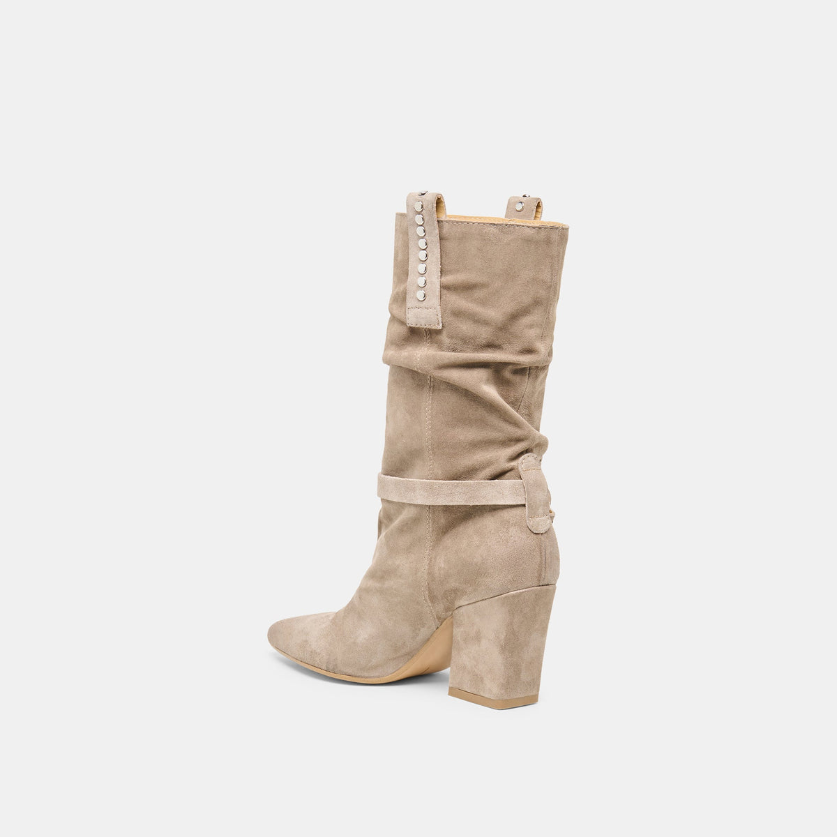 Morla Taupe Suede Boots | Dolce Vita