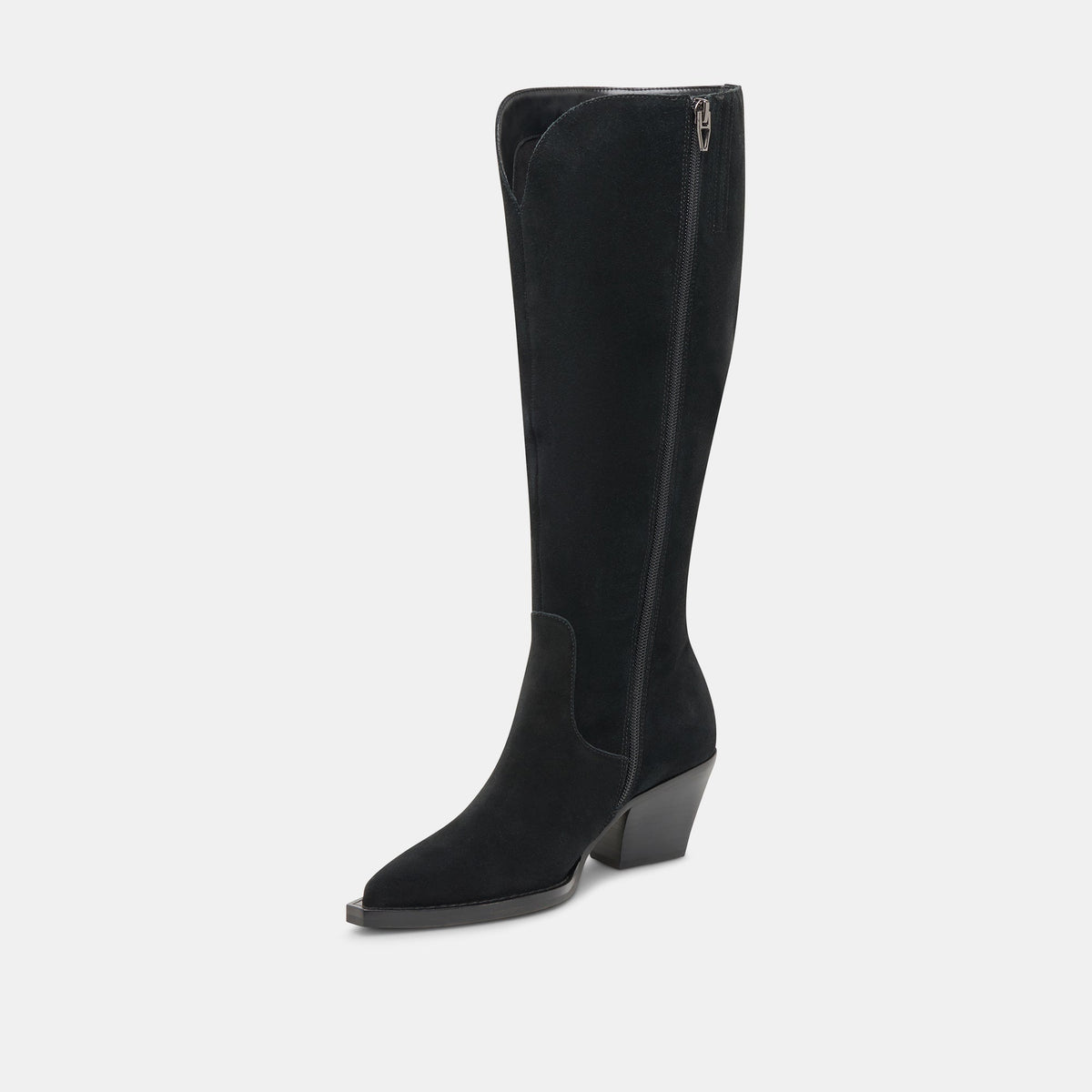 Raj Extra Wide Calf Onyx Suede Boots | Suede Wide Calf Boots
 – Dolce Vita | Dolce Vita