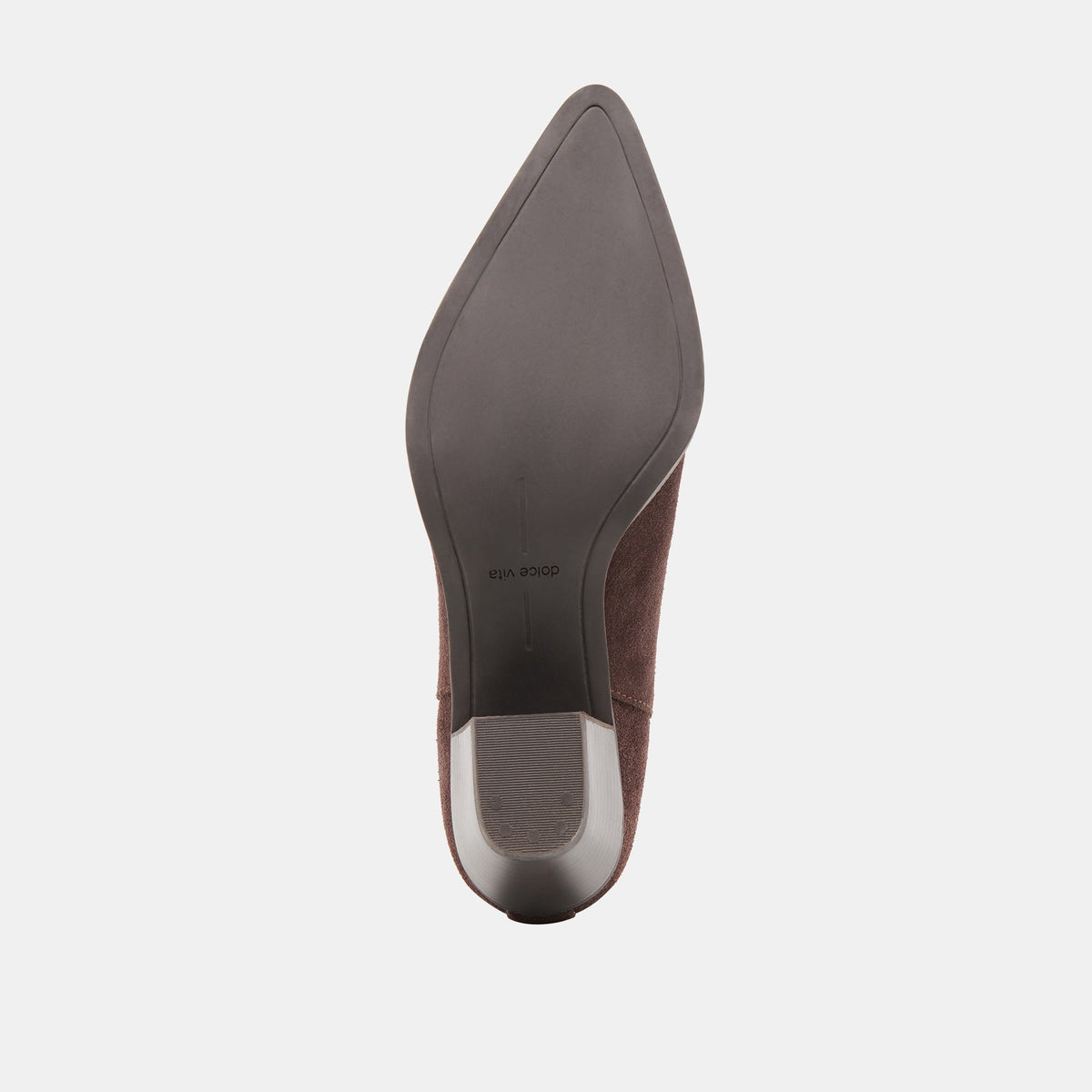 Slim Mahogany Suede Booties | Dolce Vita