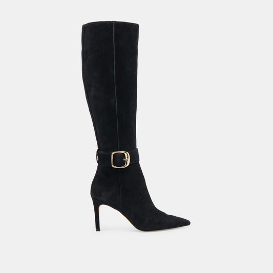 KINZY BOOTS ONYX SUEDE
 – Dolce Vita | Dolce Vita