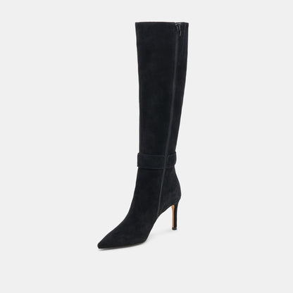KINZY BOOTS ONYX SUEDE
 – Dolce Vita | Dolce Vita