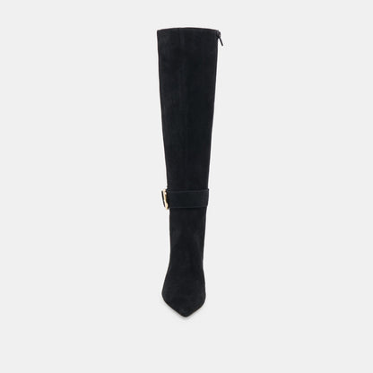 KINZY BOOTS ONYX SUEDE
 – Dolce Vita | Dolce Vita