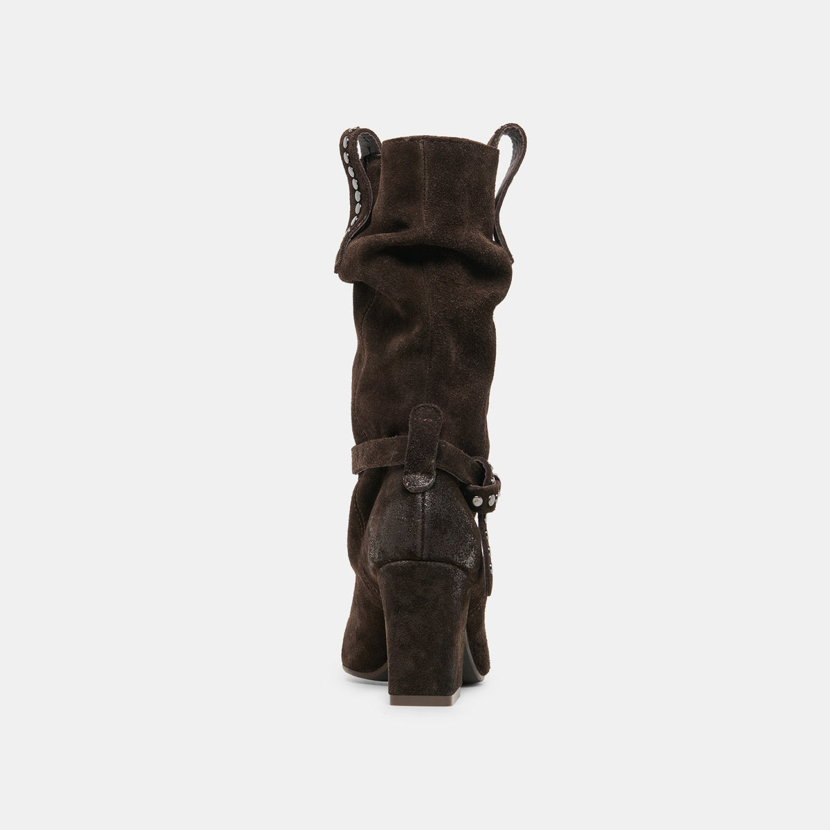 Morla Dk Brown Suede Boots | Dolce Vita