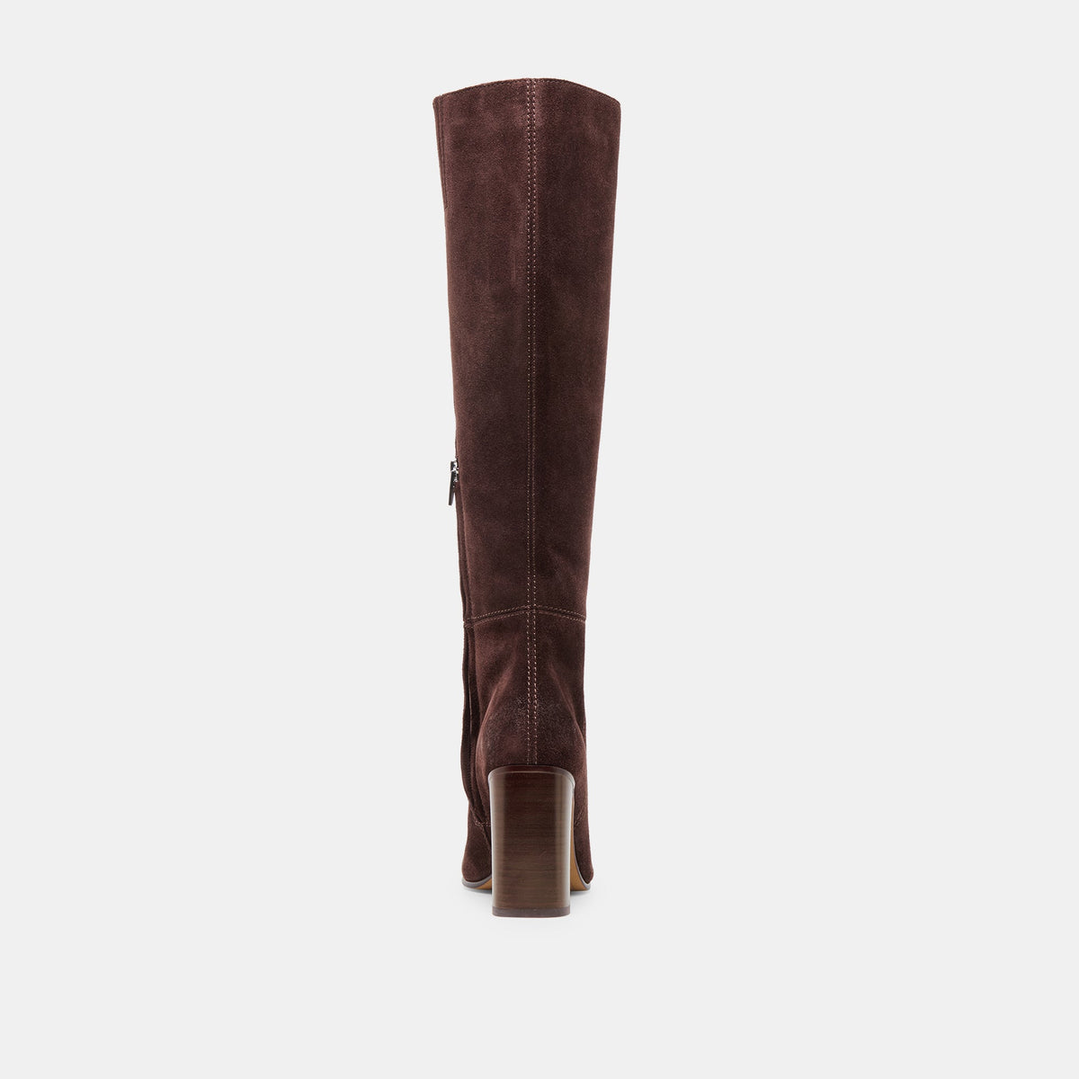 Hudsin Mahogany Suede Boots | Dolce Vita