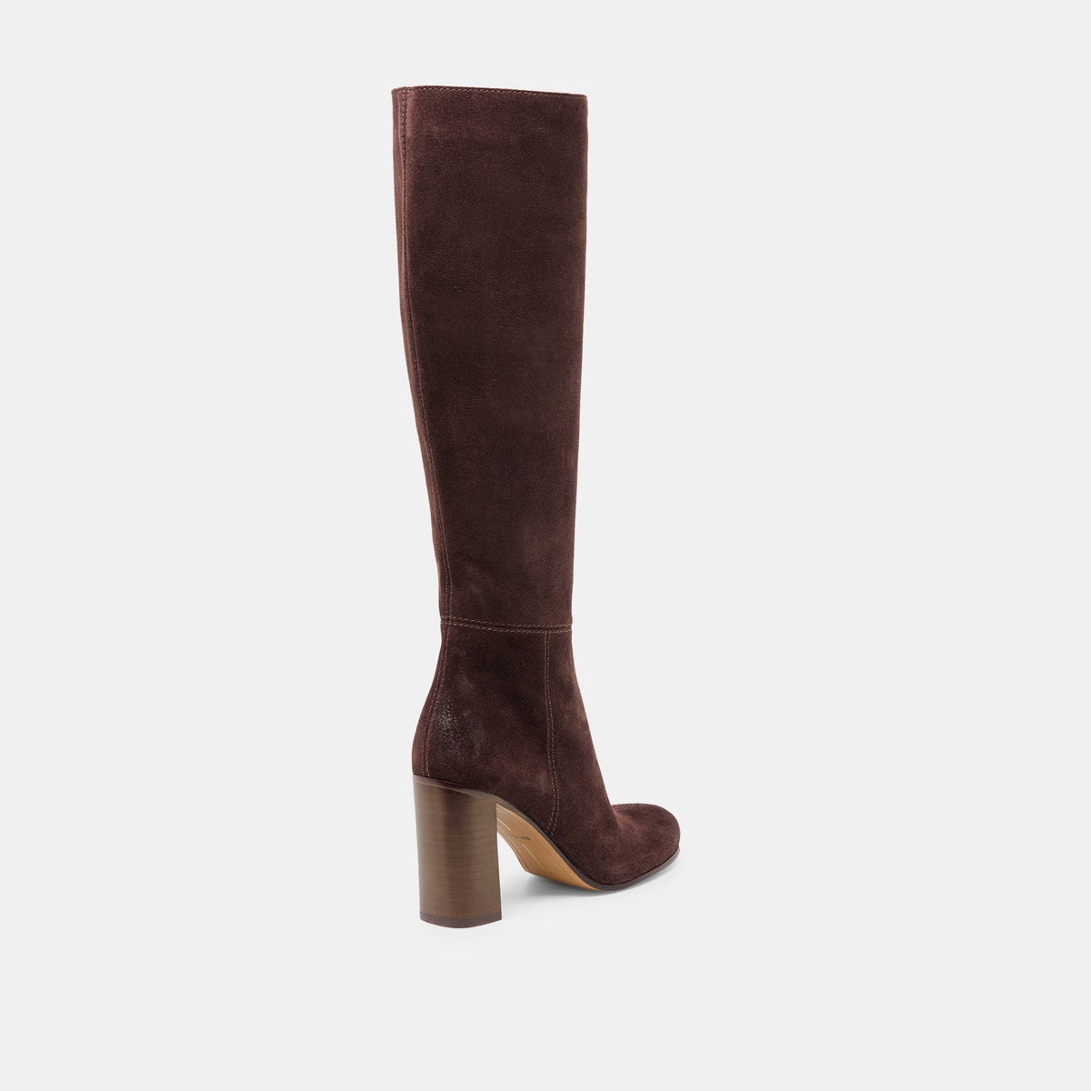 Hudsin Mahogany Suede Boots | Dolce Vita
