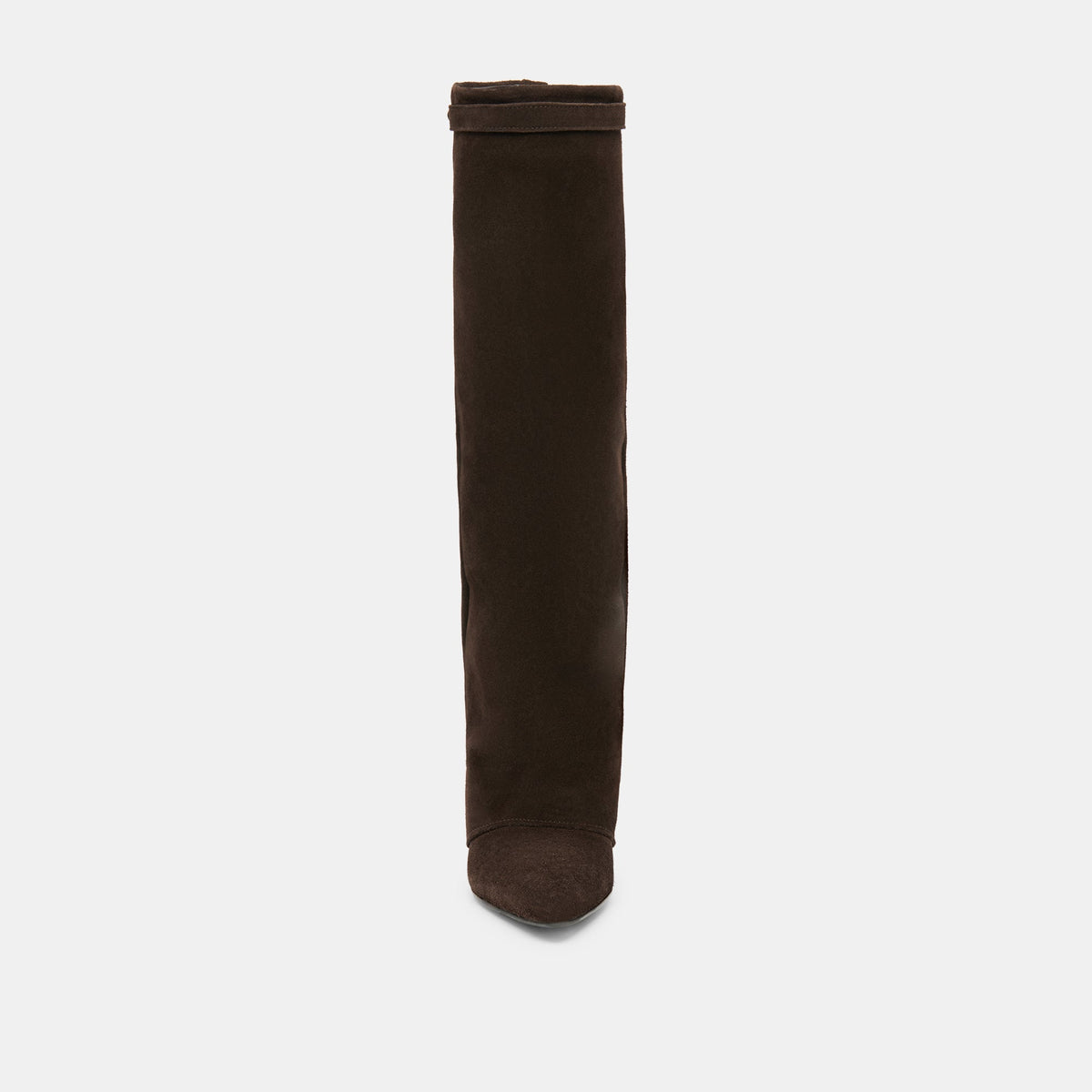 Aggy Dk Brown Suede Boots | Dolce Vita