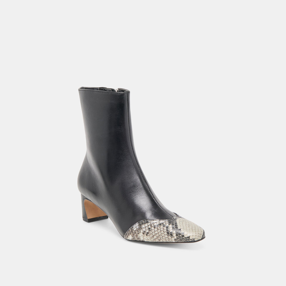 Anika Black Multi Leather Boots | Dolce Vita