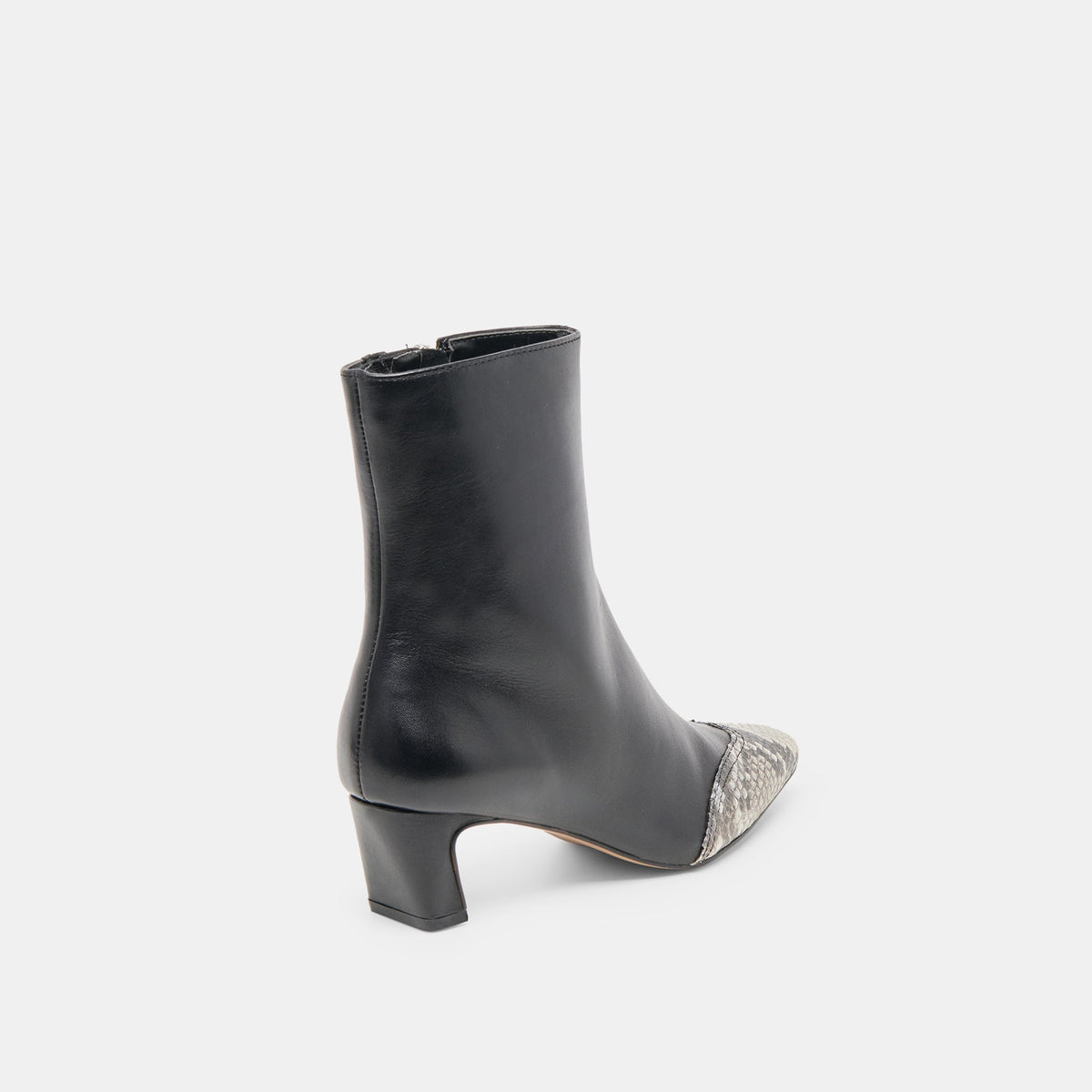 Anika Black Multi Leather Boots | Dolce Vita