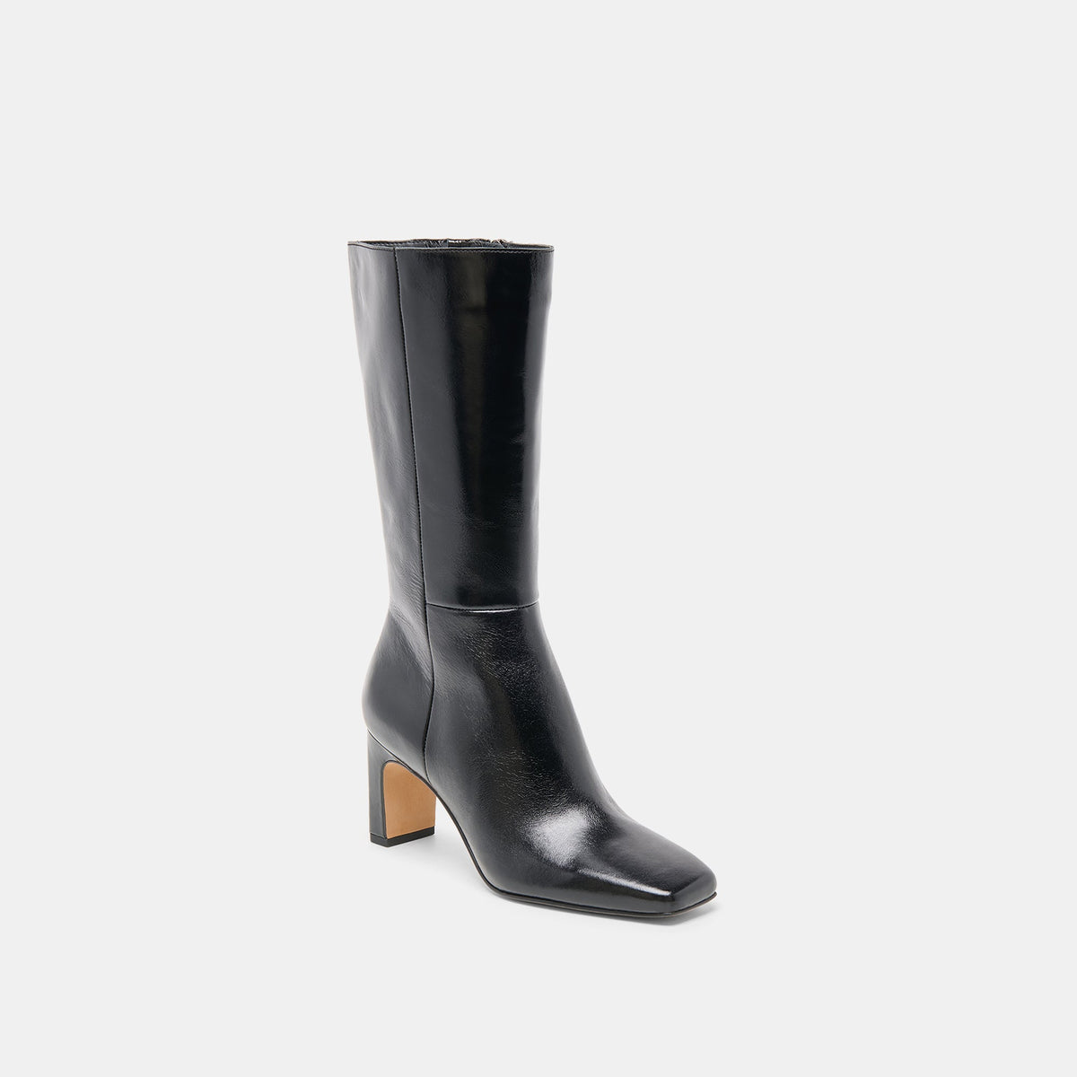 Riggs Black Leather Boots | Dolce Vita