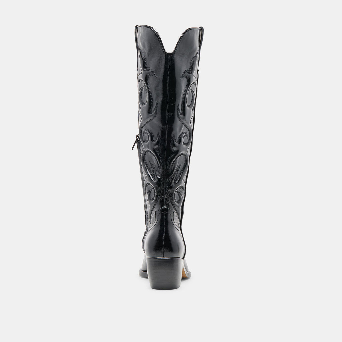 Mirla Black Leather Boots | Dolce Vita