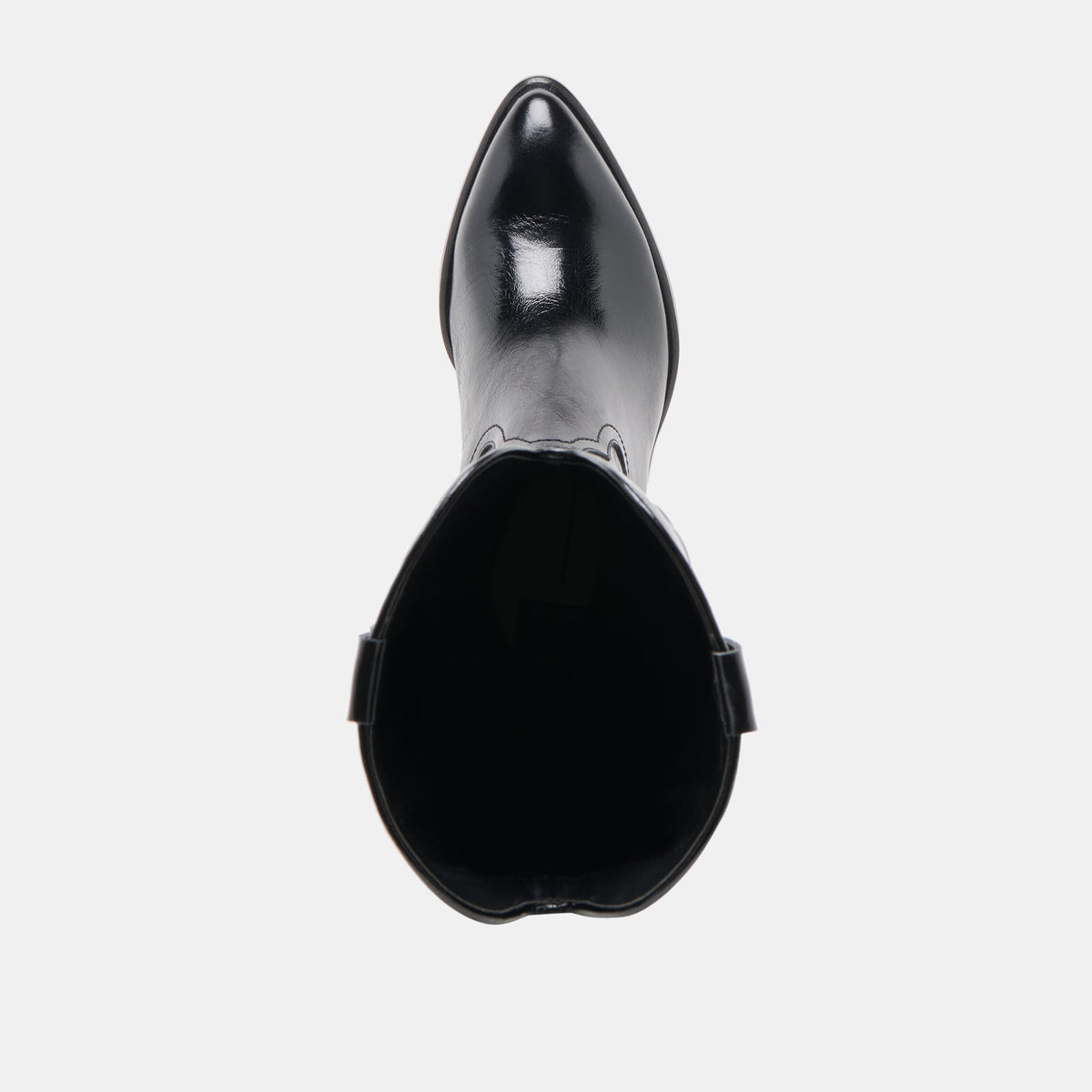 Mirla Black Leather Boots | Dolce Vita