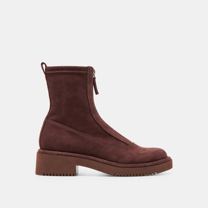 Shante Mahogany Stella Suede Boots | Dolce Vita