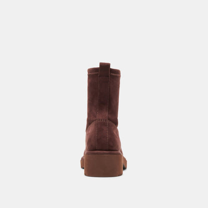 Shante Mahogany Stella Suede Boots | Dolce Vita