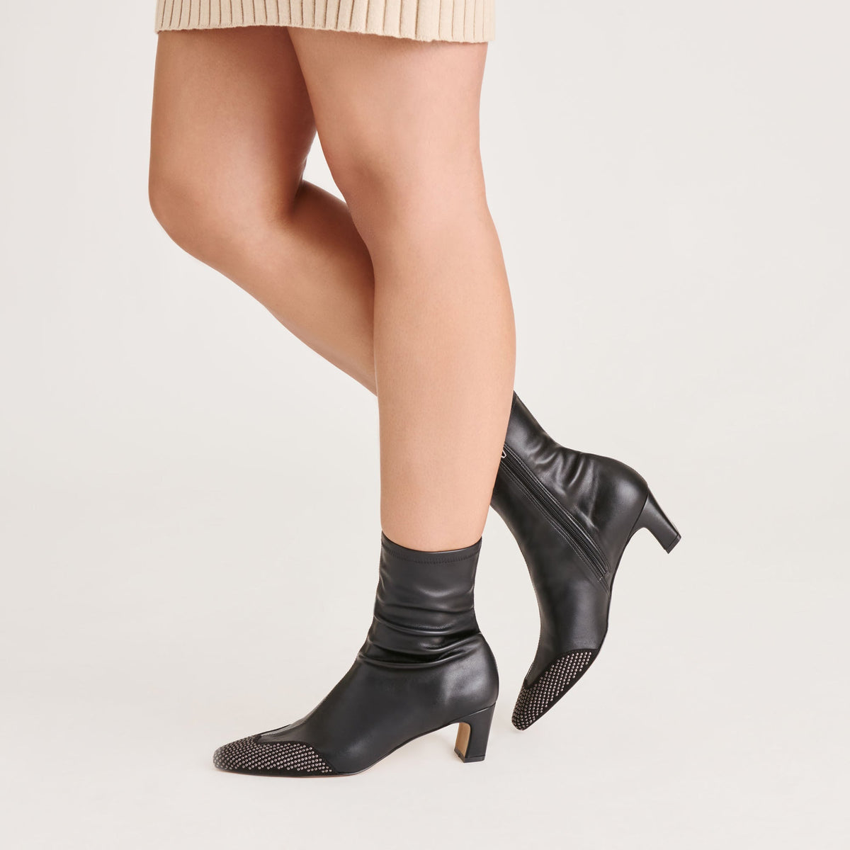 Anika Stud Black Stella Boots | Dolce Vita