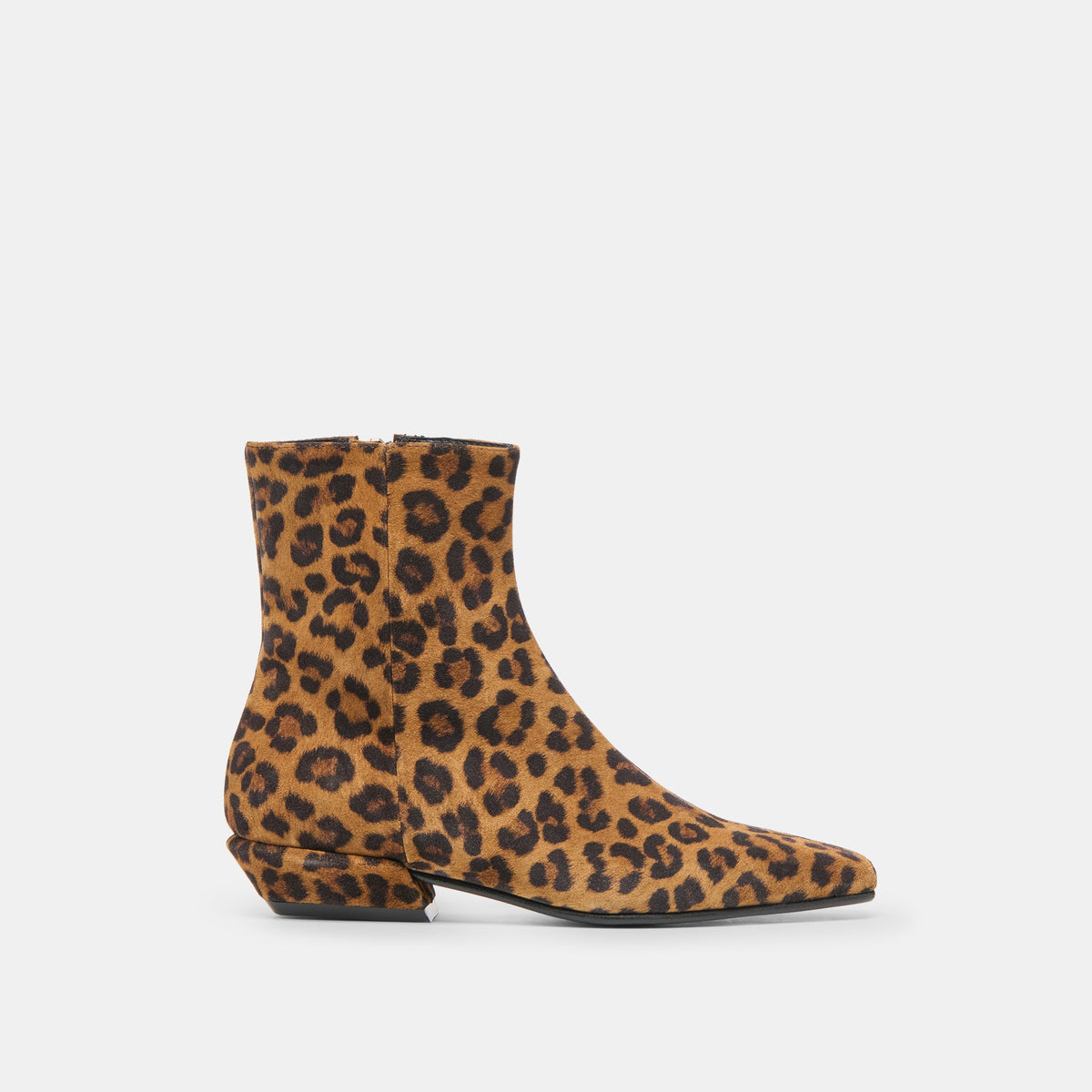 Joanie Leopard Printed Suede Booties | Dolce Vita