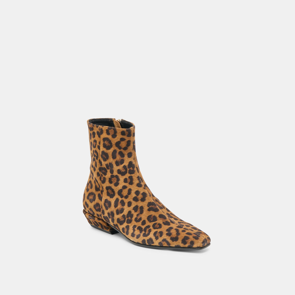 Joanie Leopard Printed Suede Booties | Dolce Vita