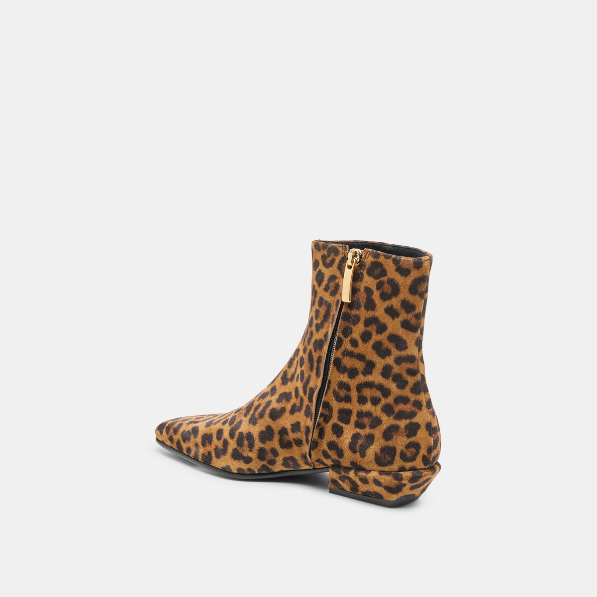 Joanie Leopard Printed Suede Booties | Dolce Vita