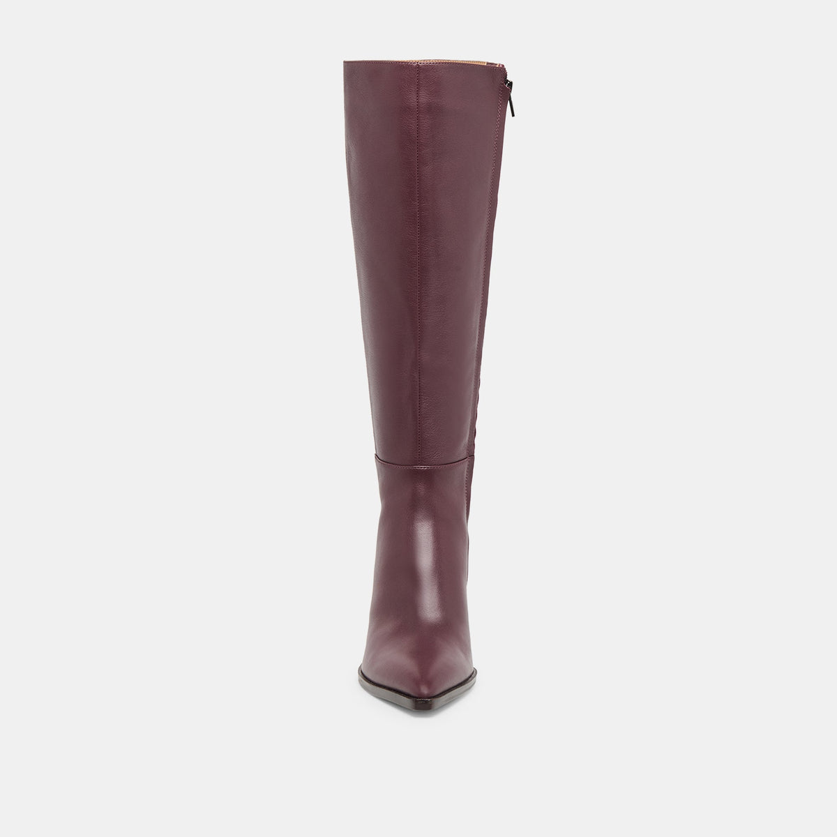 Auggie Wine Leather Boots | Dolce Vita
