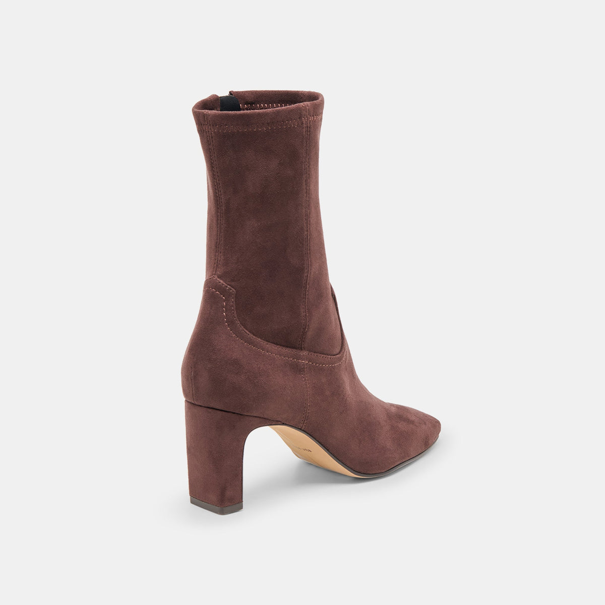 Roan Mahogany Stella Suede Boots | Dolce Vita